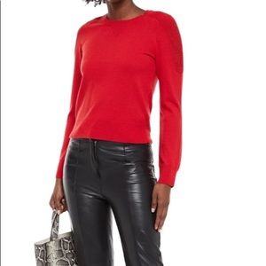 Rag & Bone Red Knitted Sweater Size Smal